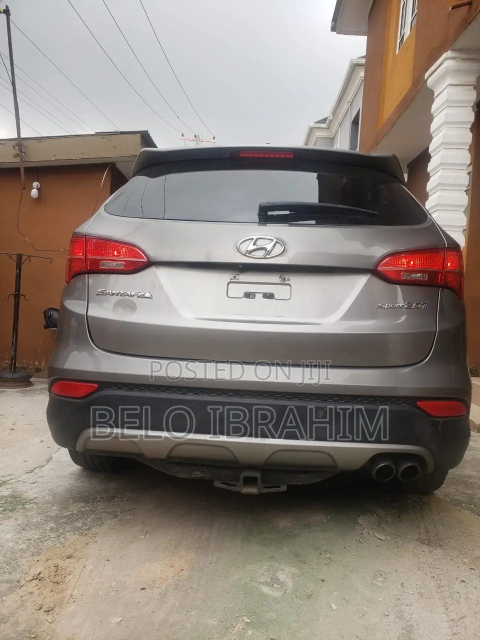 Hyundai Santa Fe 2014 Gray