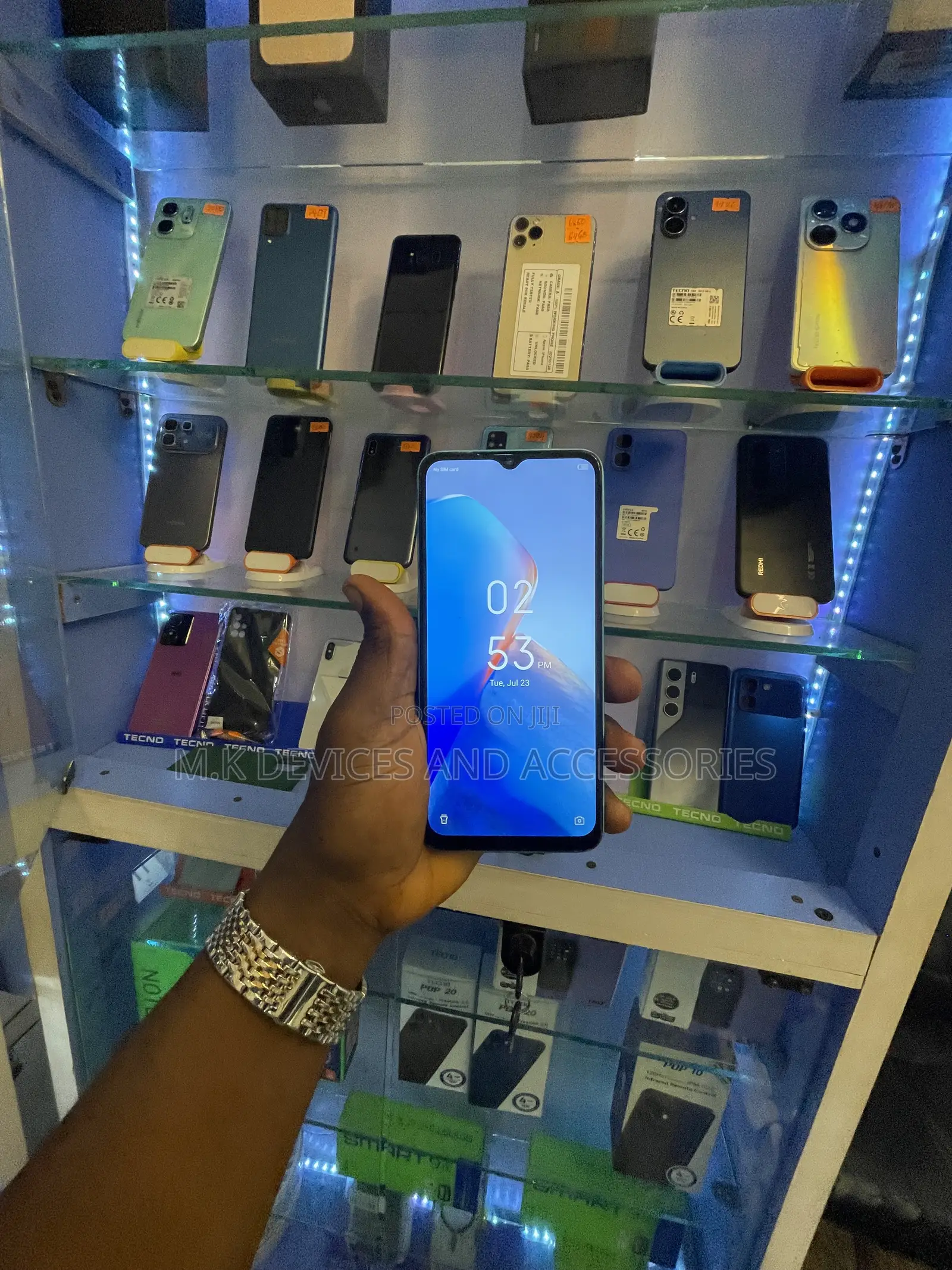 Infinix Smart 7 Plus 64 GB Blue