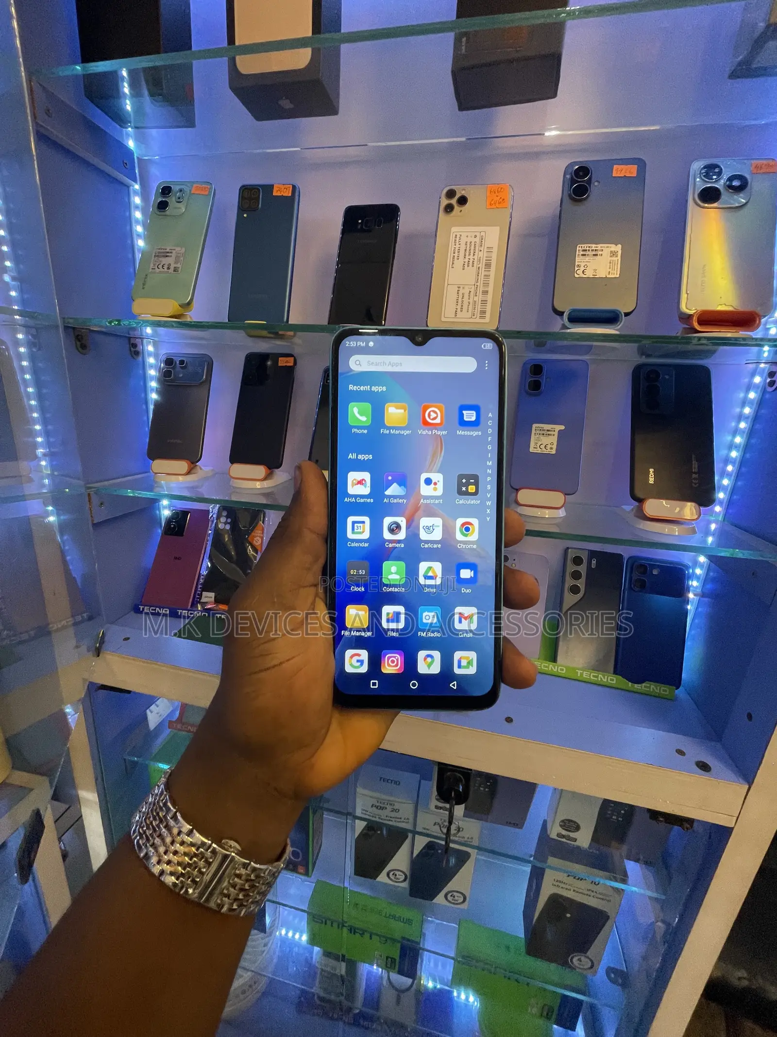 Infinix Smart 7 Plus 64 GB Blue