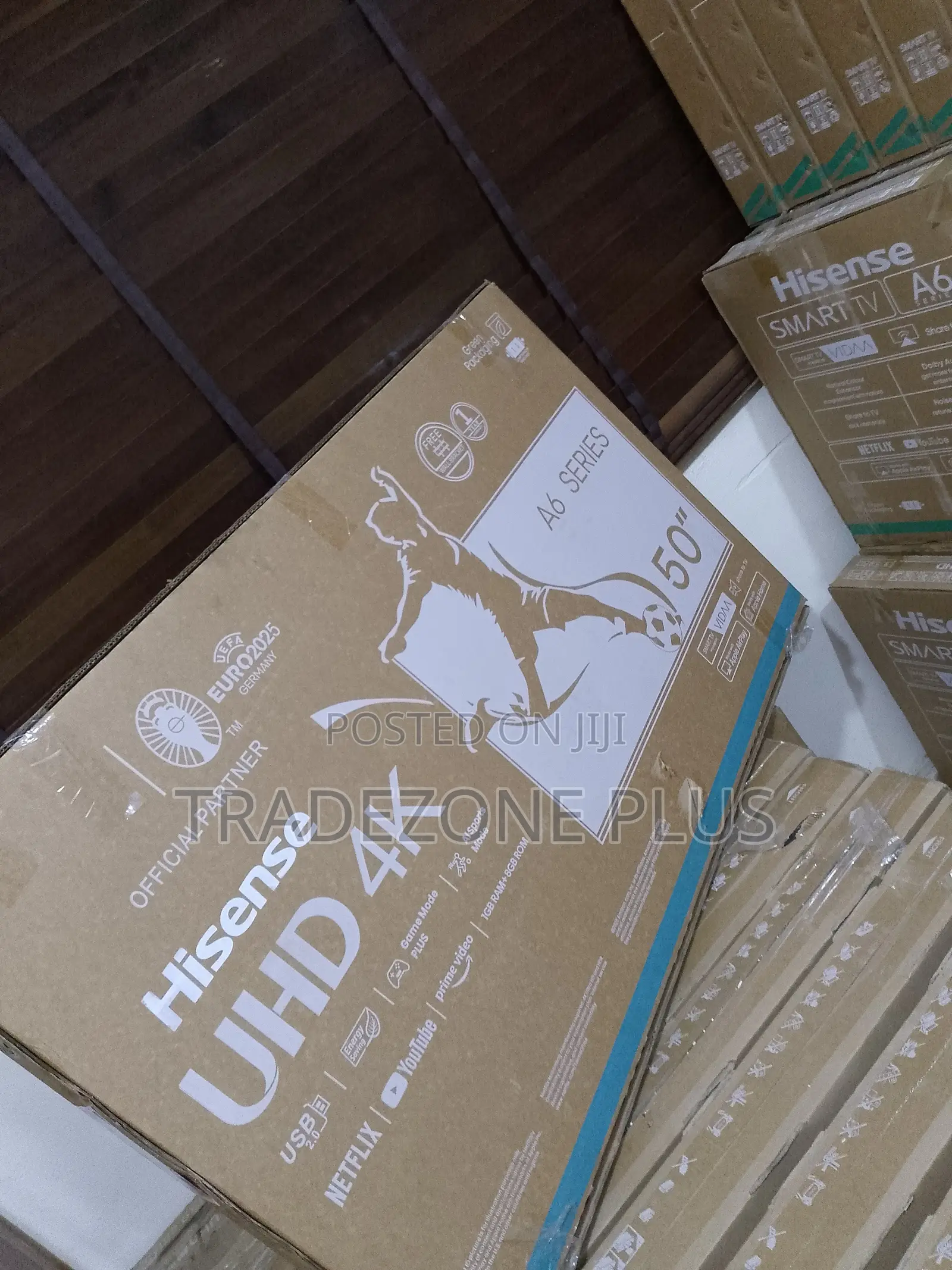 Hisense 50-Inch Smart TV – UHD Resolution, Powerful Sound