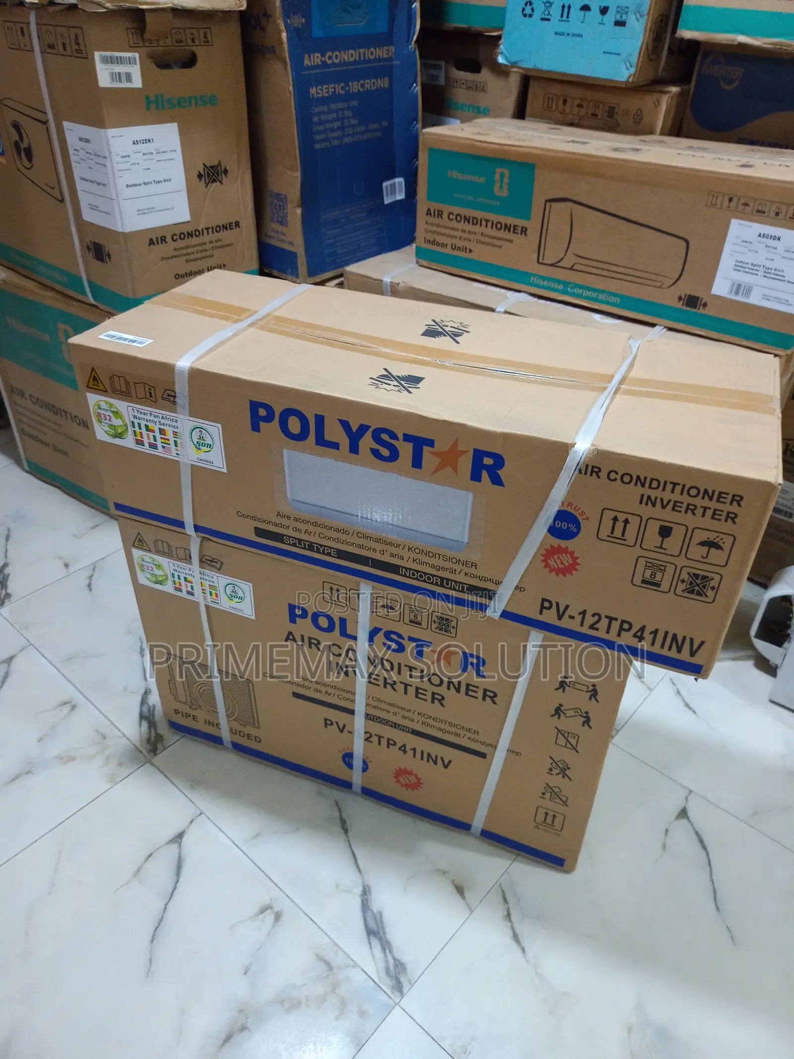 Polystar 1.5HP Inverter Split AC PV-12TP4INV – Energy-Saving