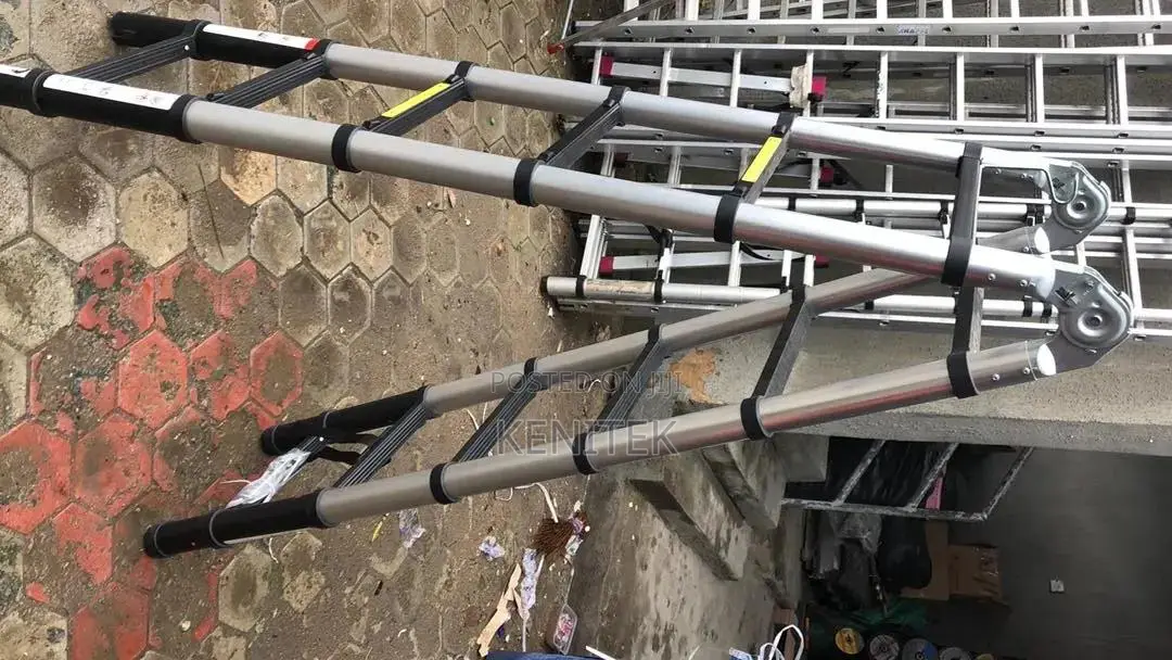 Telescopic Extension Ladder (Collapsible Aluminum Ladder)