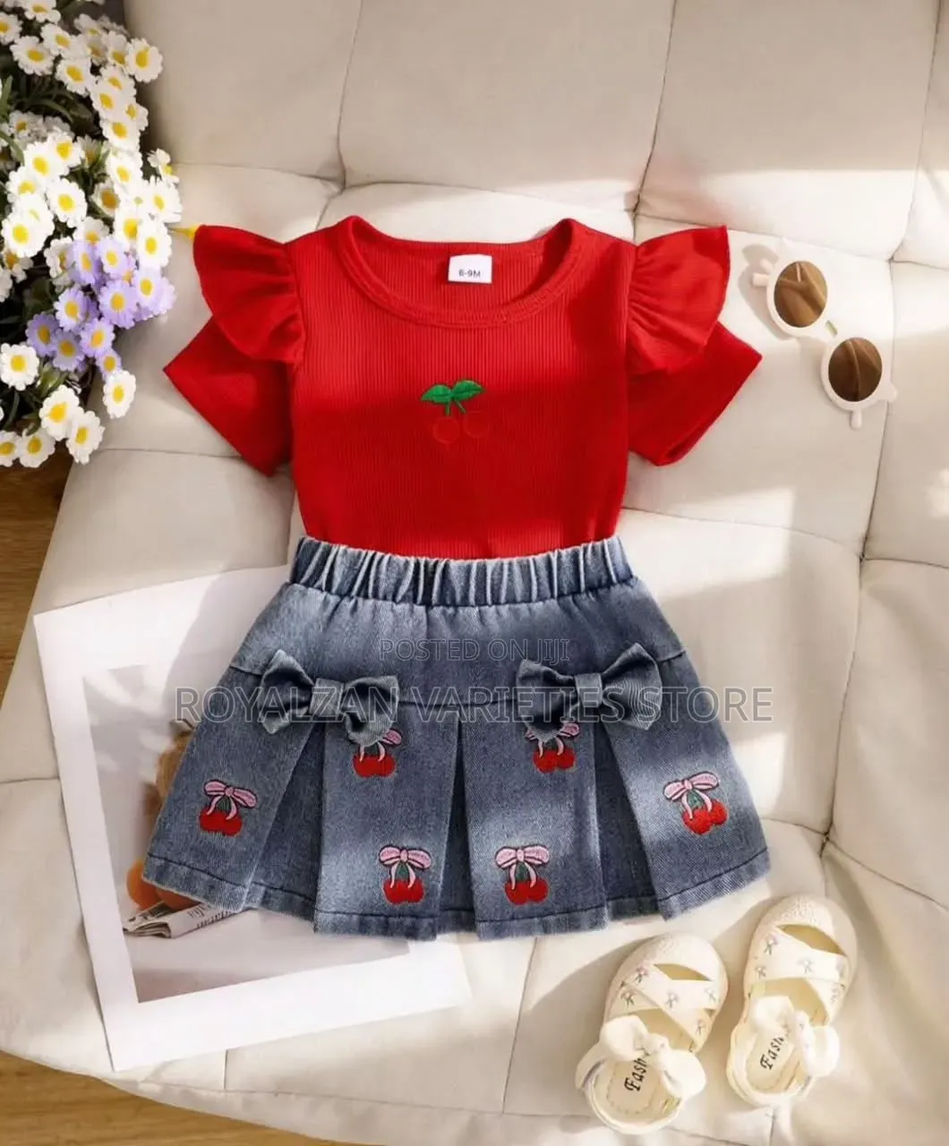 Kis 2pcs Strawberry Wear