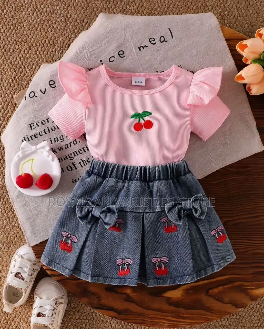 Kis 2pcs Strawberry Wear