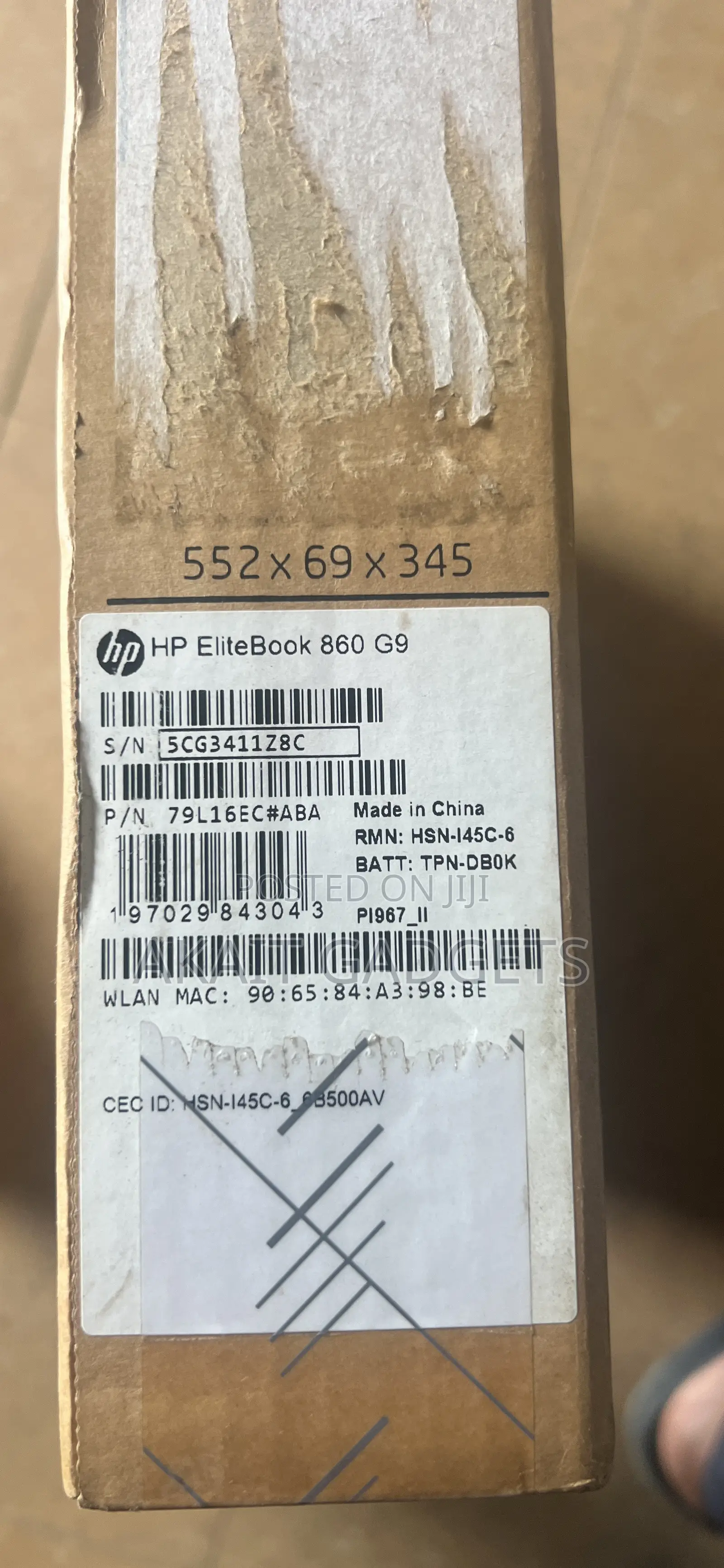 New Laptop HP EliteBook 860 G9 16GB Intel Core i7 SSD 512GB