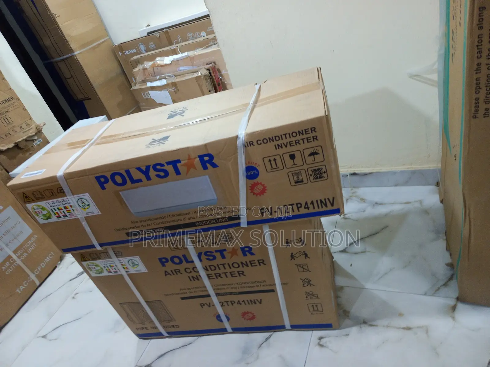 Stay Cool All Day: Polystar 1.5HP Inverter AC With Pure Copper Pipes