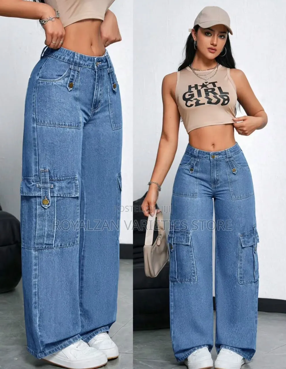 Female Stock Baggy Jean