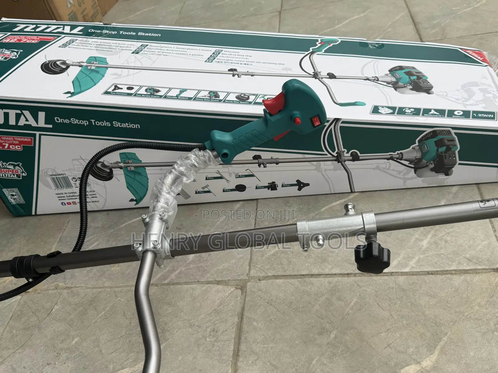 Total 42.7cc Petrol Brush Cutter / Grass Trimmer – Brand New