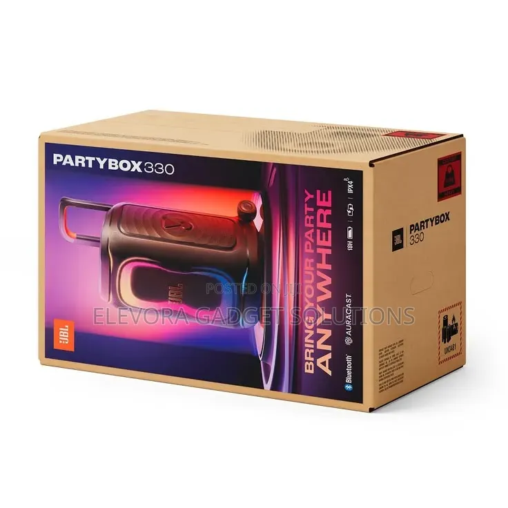 JBL PartyBox 330 | Premium 280W Portable Wireless Party Speaker