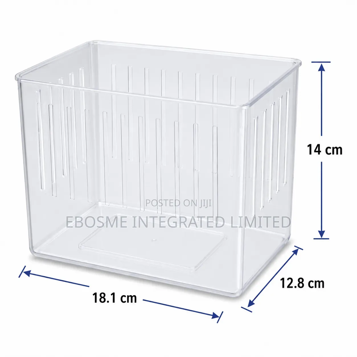 Inomata KiRei Vege Wide Refrigerator Vegetable Organizer