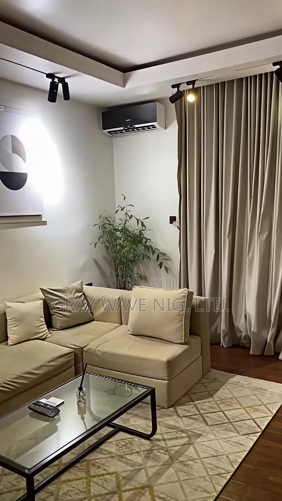 Furnished 1bdrm Apartment in Wuse 2 for rent