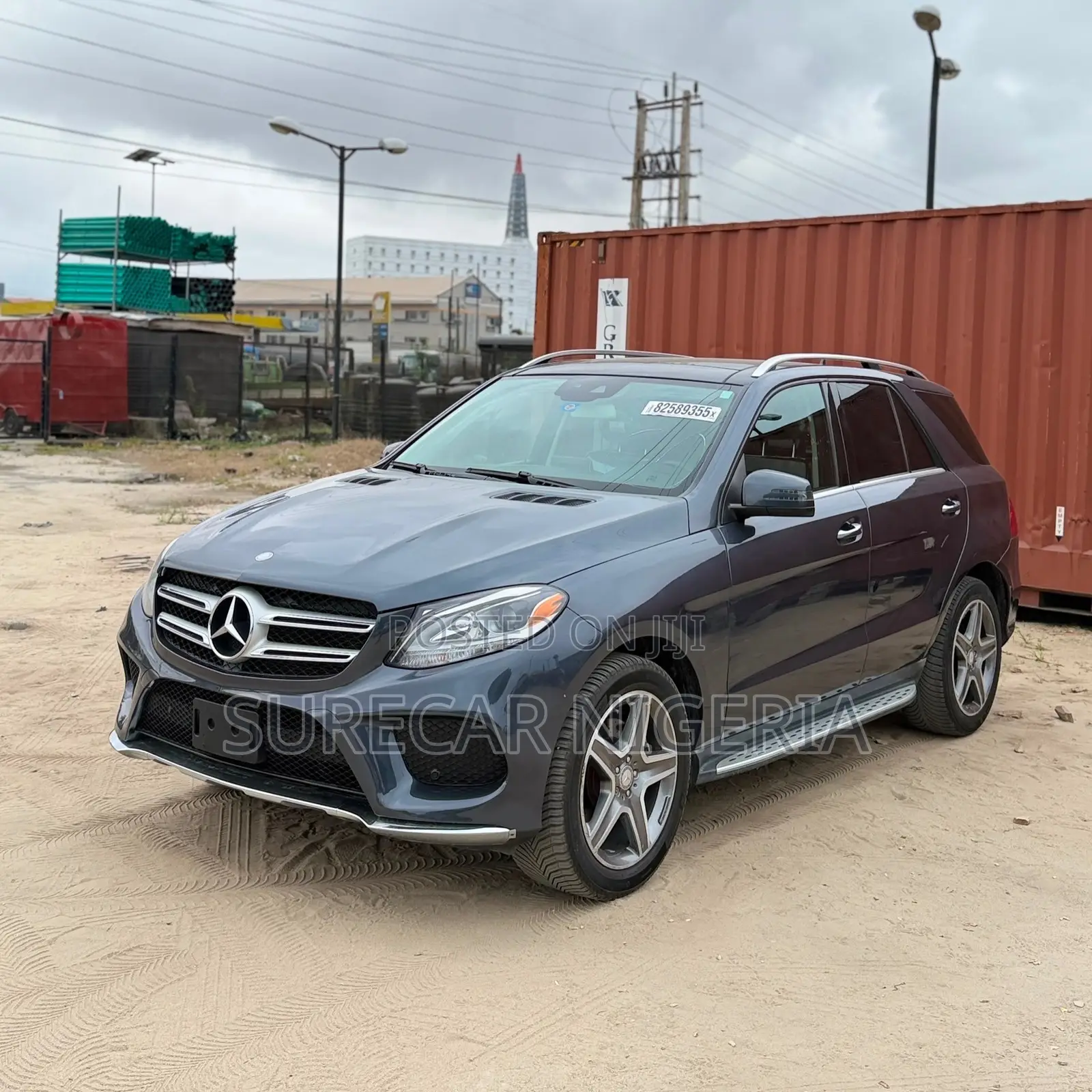 Mercedes-Benz GLE-Class AMG GLE 63 4MATIC 2016 Gray