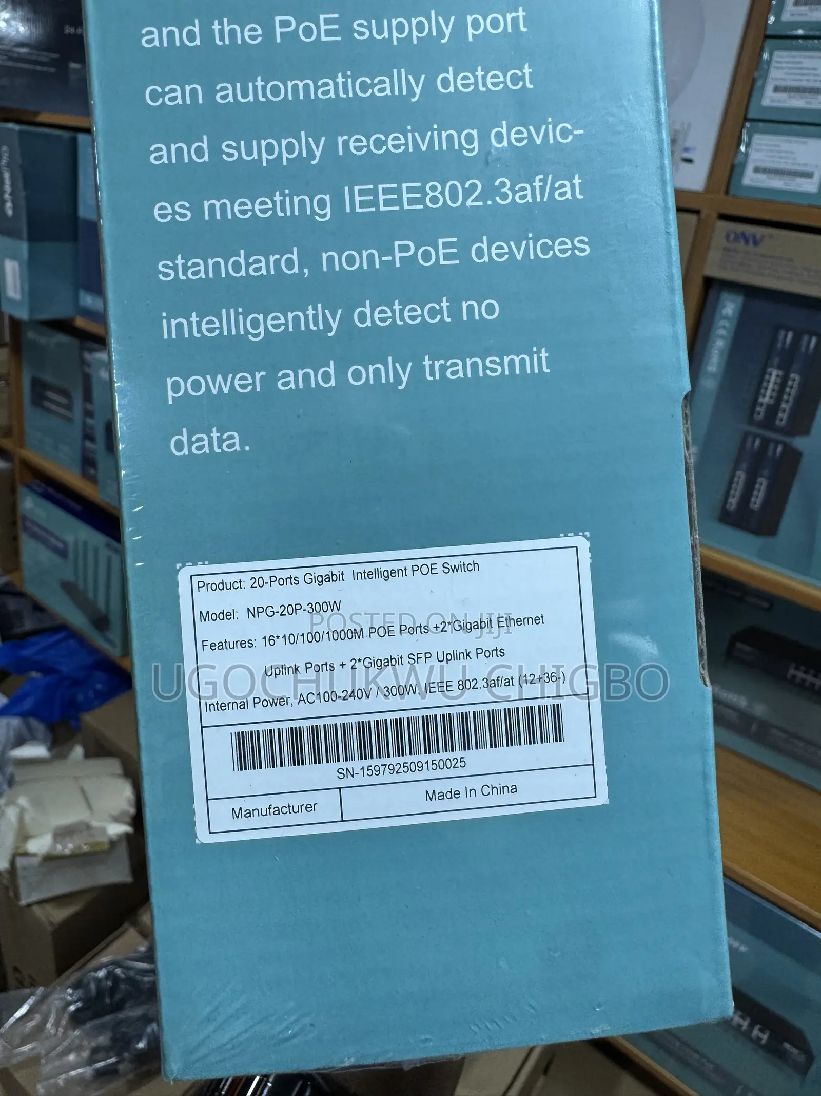 Netpro 16 Port Gigabit and Poe NPG-20P-300W