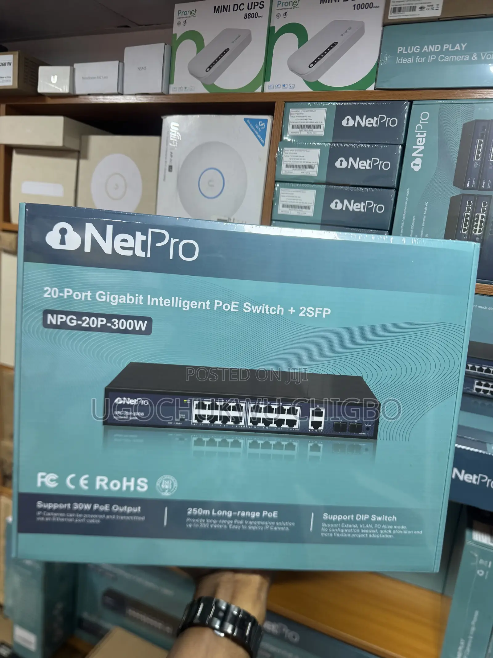 Netpro 16 Port Gigabit and Poe NPG-20P-300W