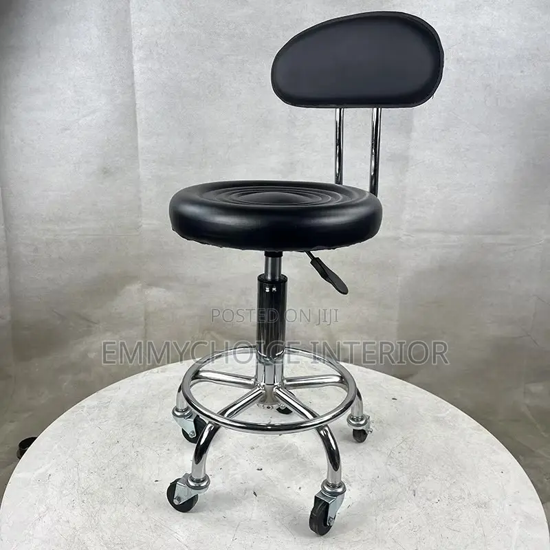 Mini Swivel Lab/Bar Chair With Backrest).