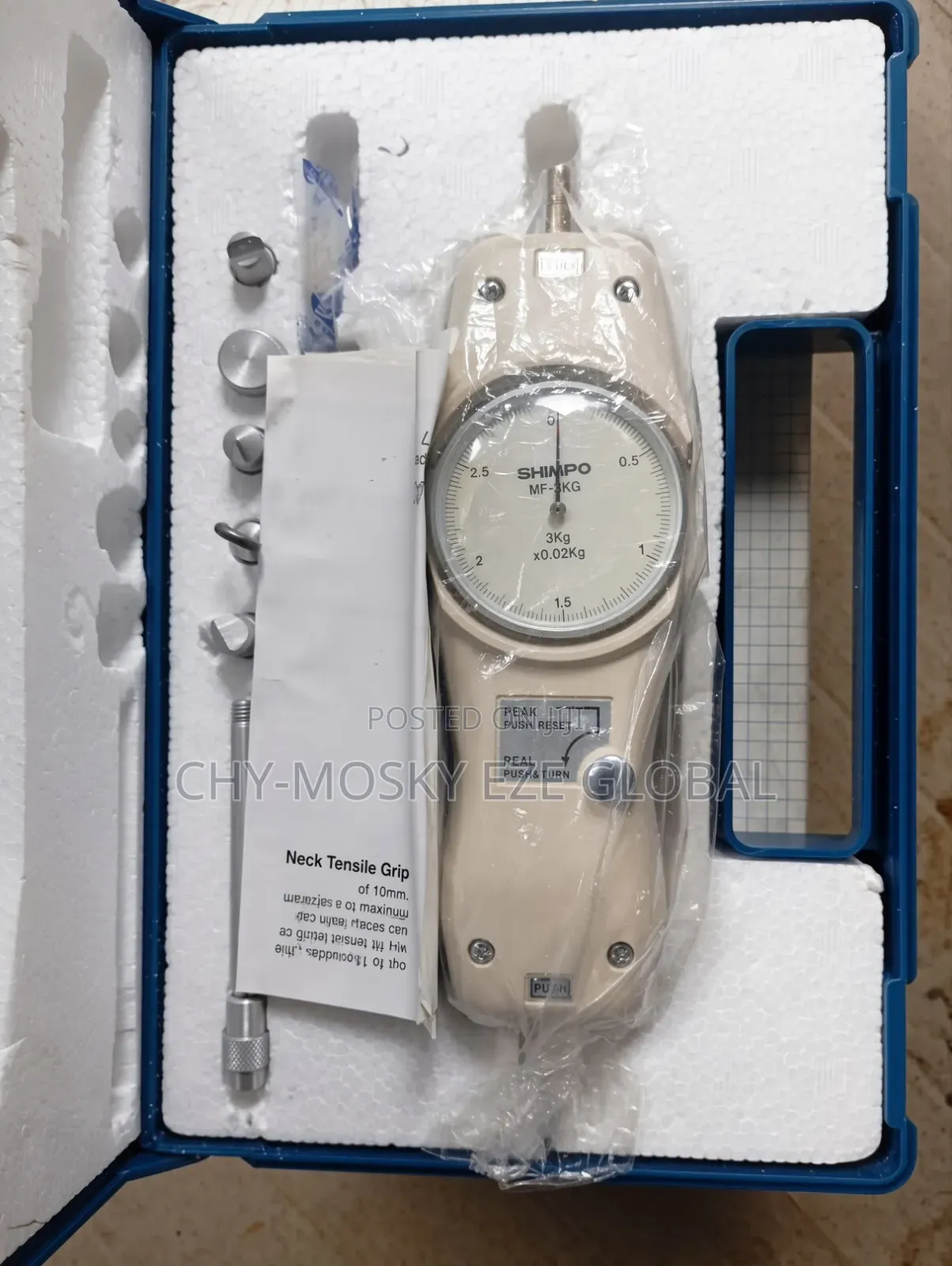 Shimpo Force Gauge (3kg)