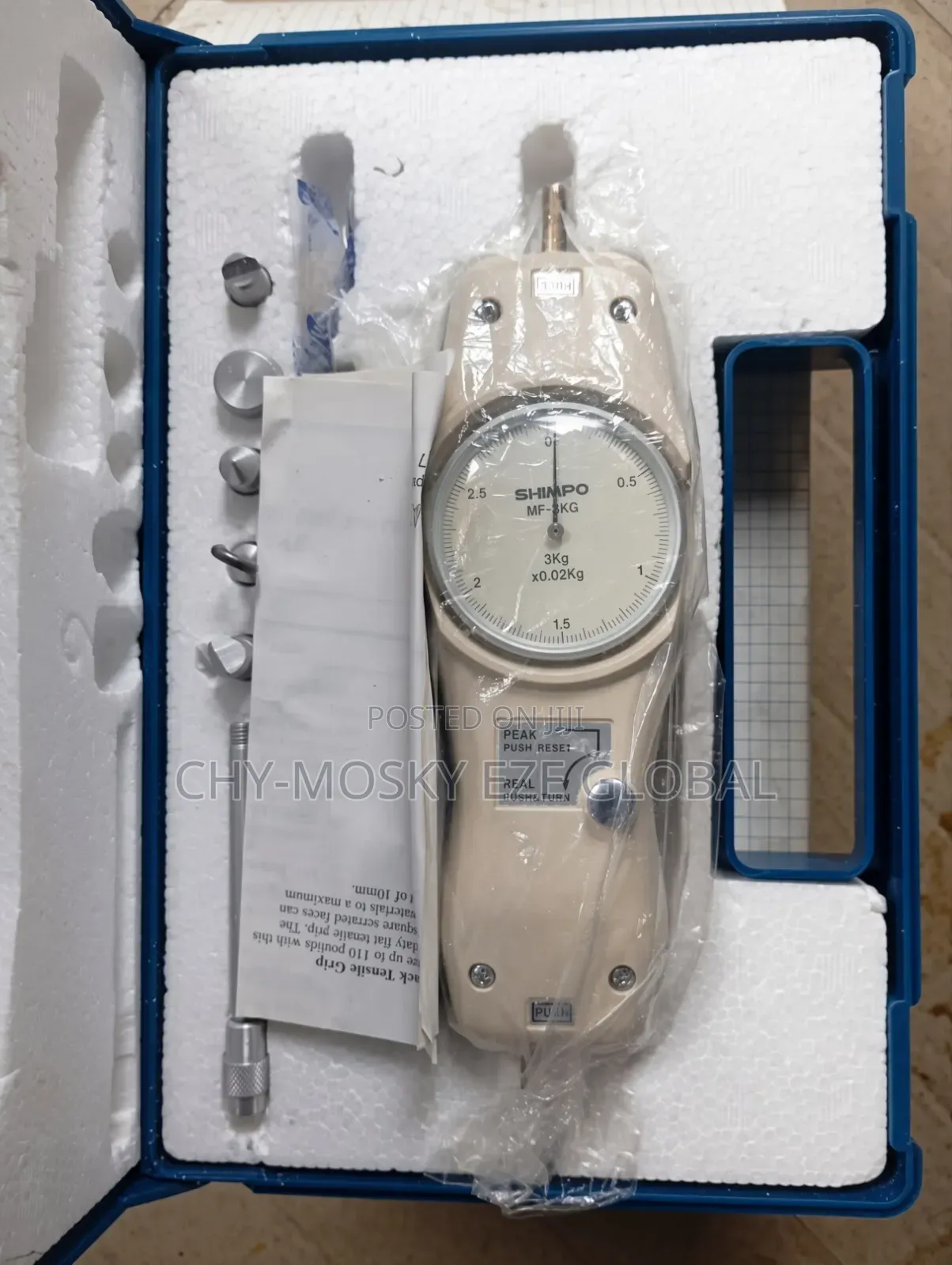 Shimpo Force Gauge (3kg)