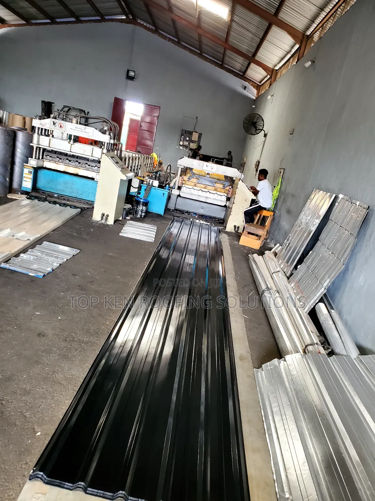 0.55mm Thickness T/Black Longspan Sheet