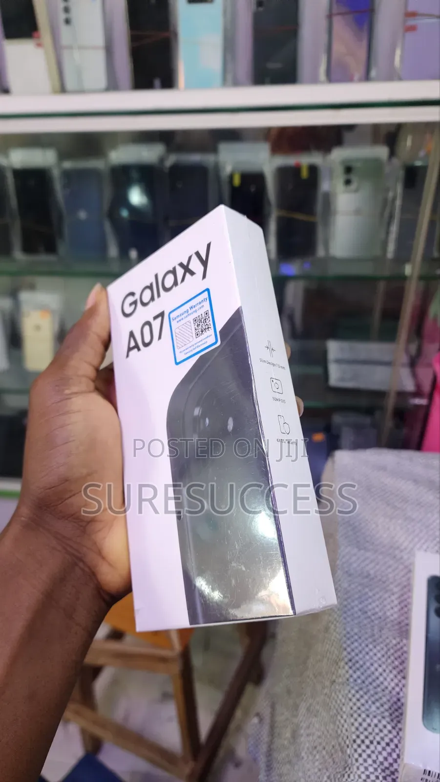 New Samsung Galaxy A07 128 GB Black