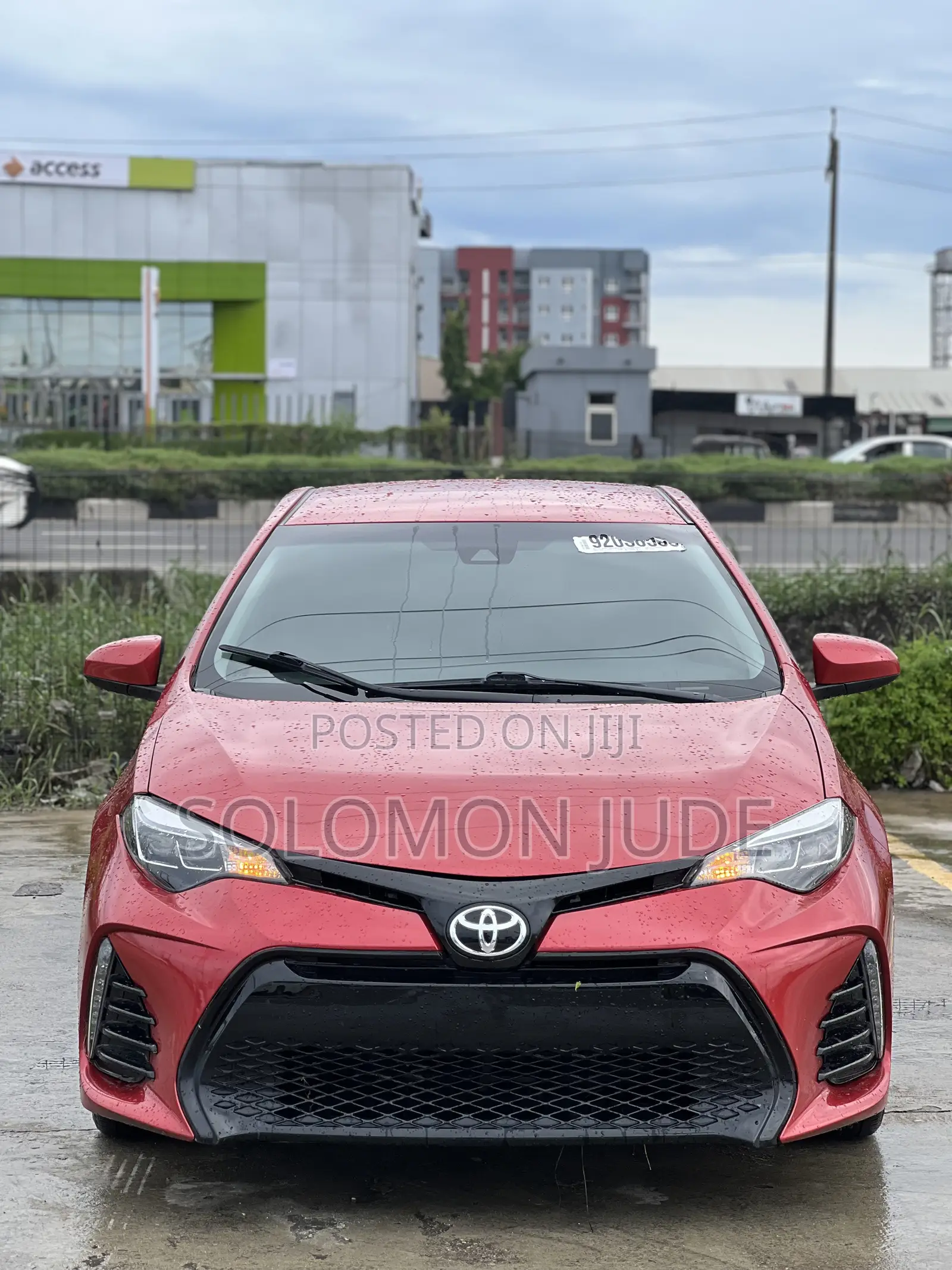 Toyota Corolla 2017 Red