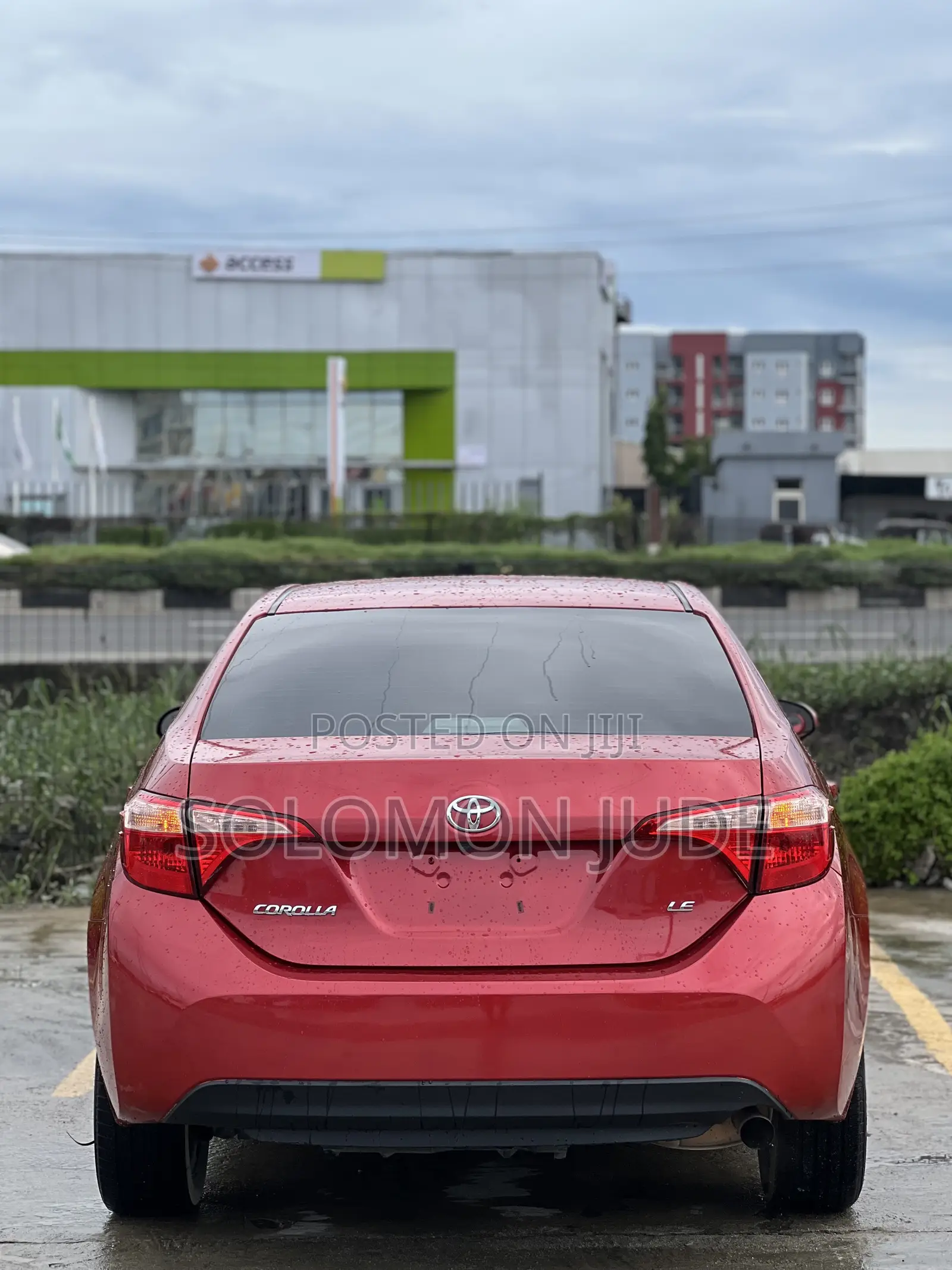 Toyota Corolla 2017 Red