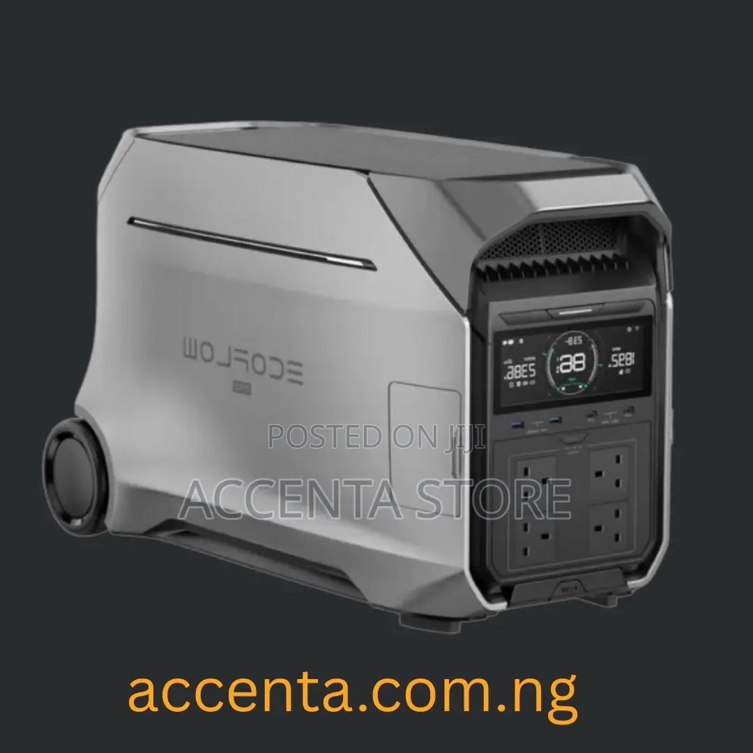 Eco Flow DELTA 3 Ultra 3600W – 3072Wh Home Backup Solar Generator