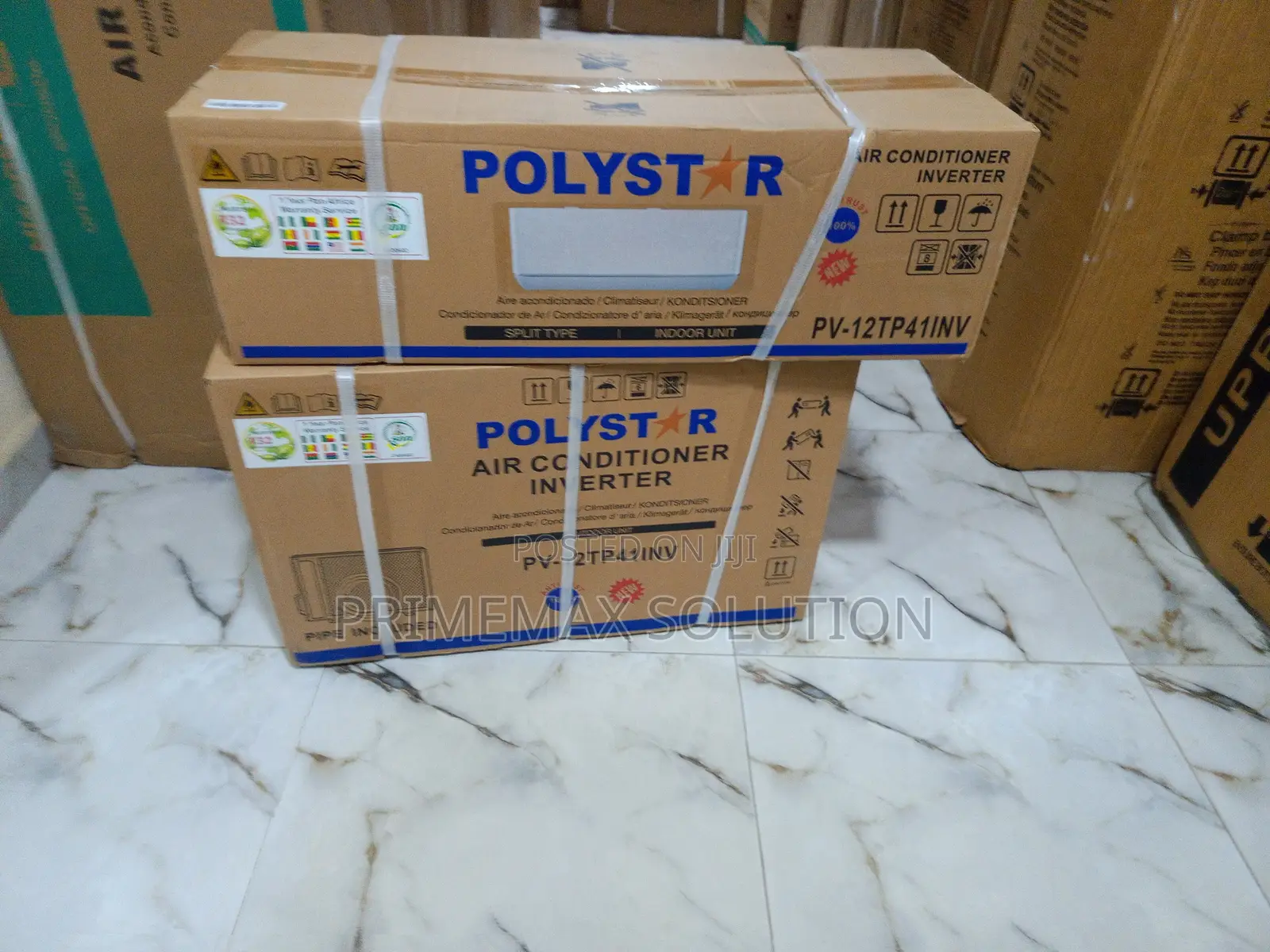 Polystar 1.5HP LED Display Inverter AC – Complete Kit Ready to Install