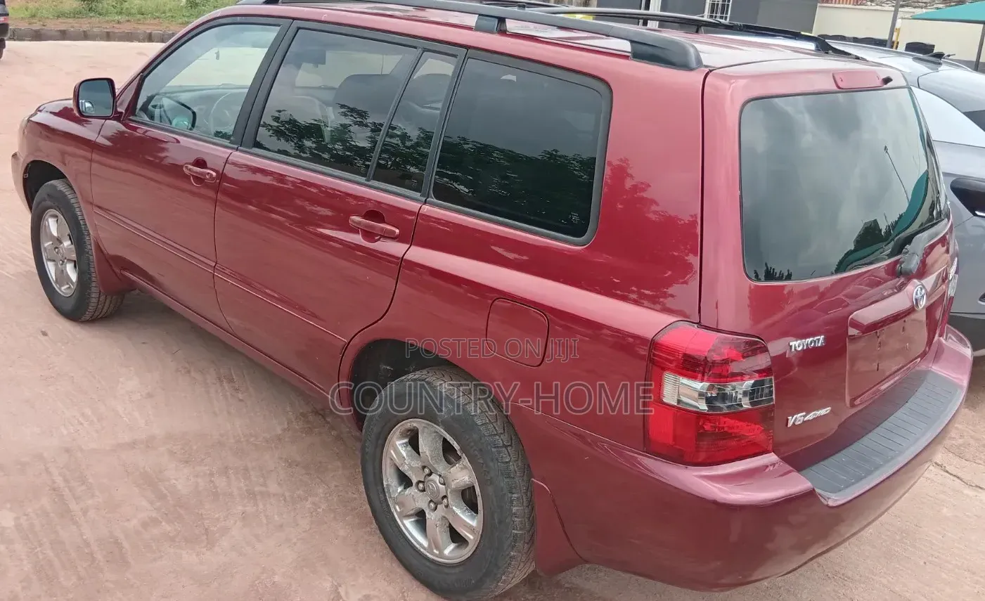 Toyota Highlander V6 4x4 2007 Red