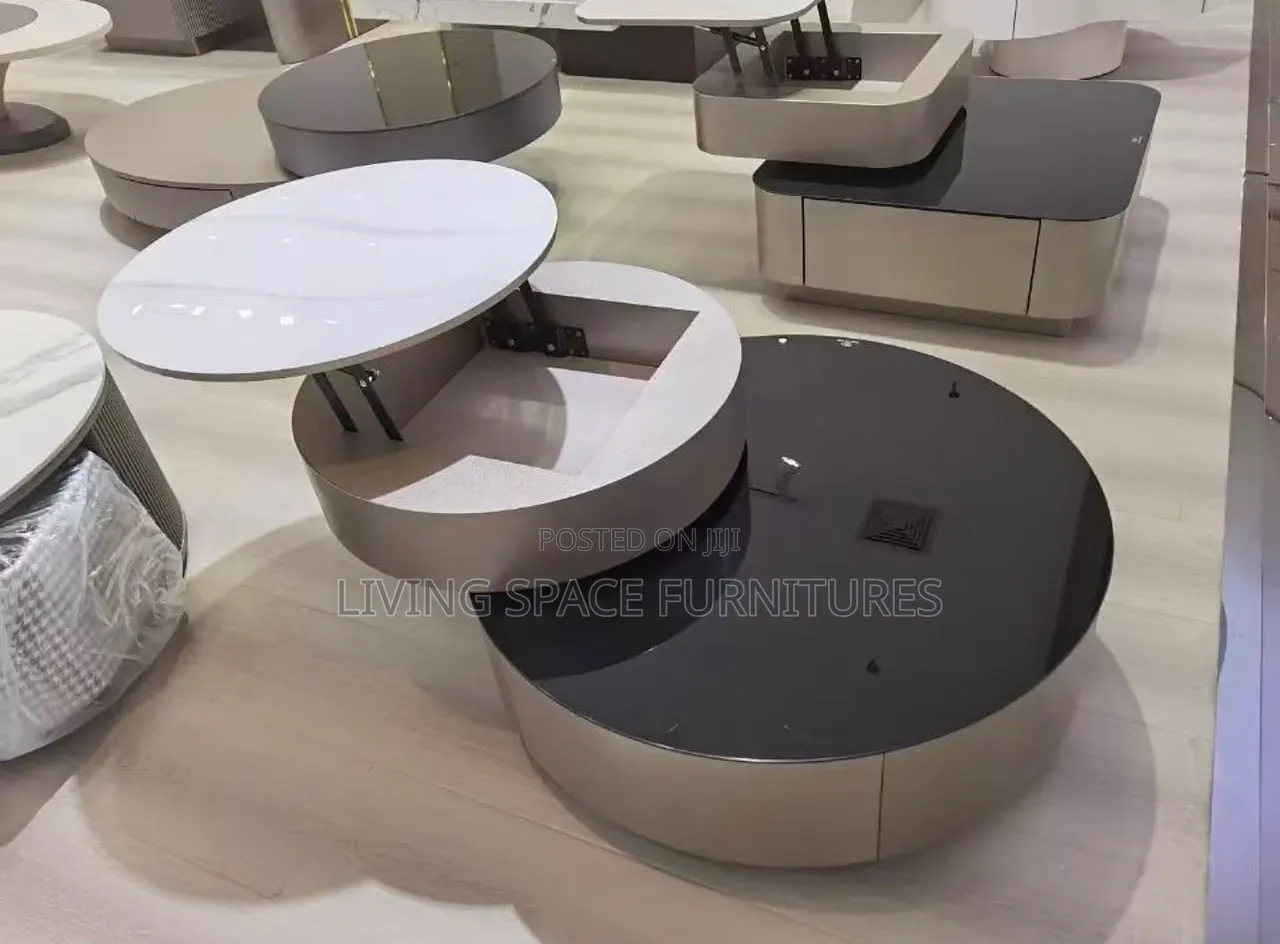 Luxury Magic Glass Top Center Table