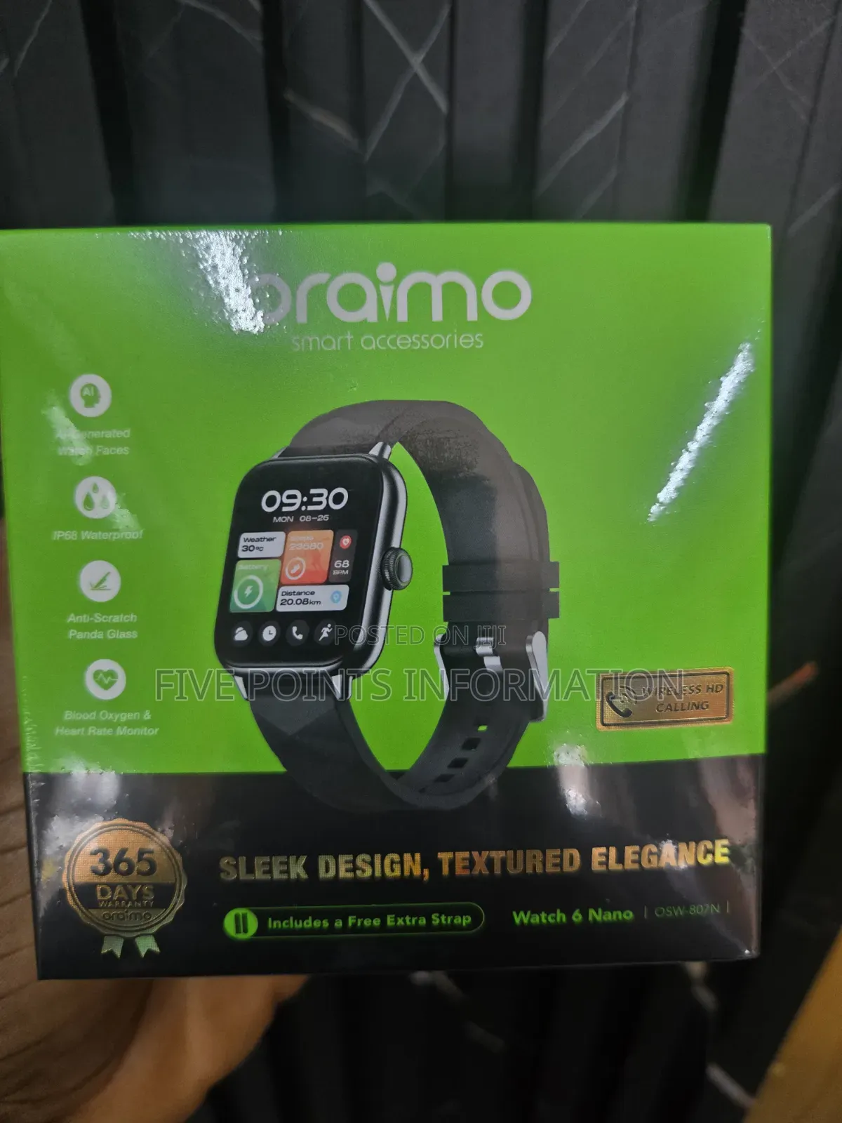 Oraimo Watch 6 Nano | OSW-807N
