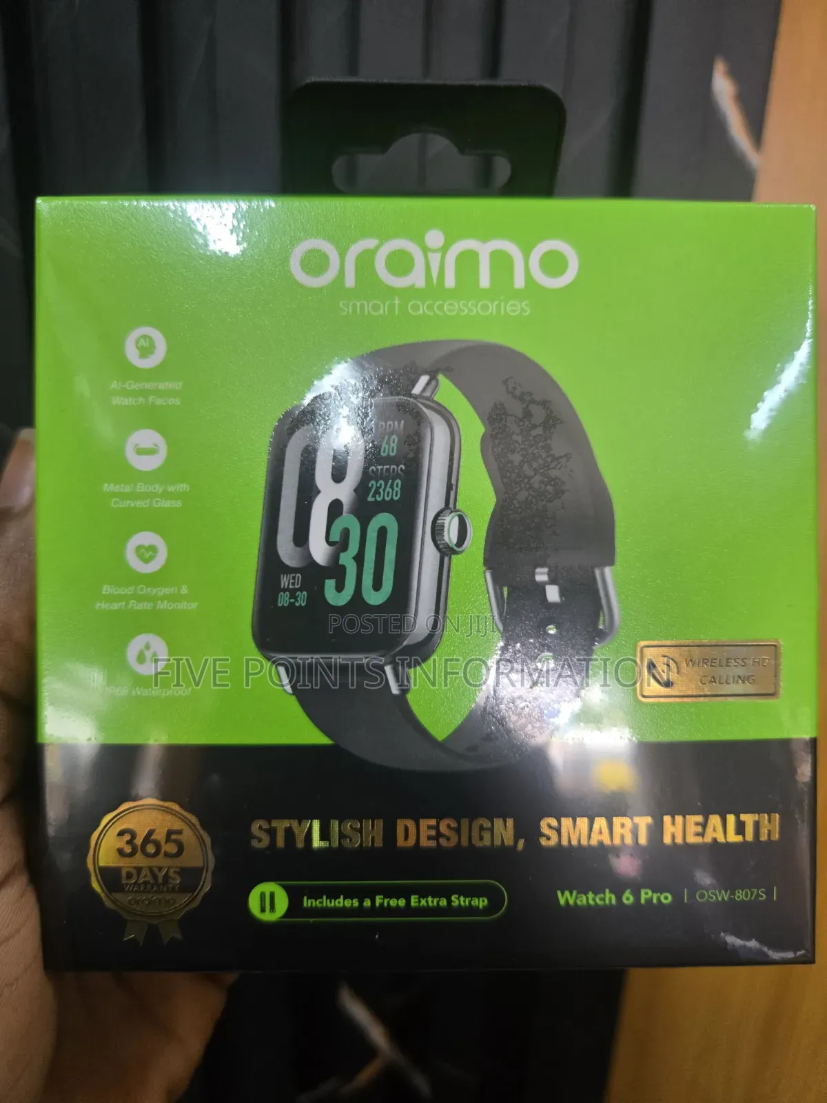 Oraimo Watch 6 Pro | OSW-8075