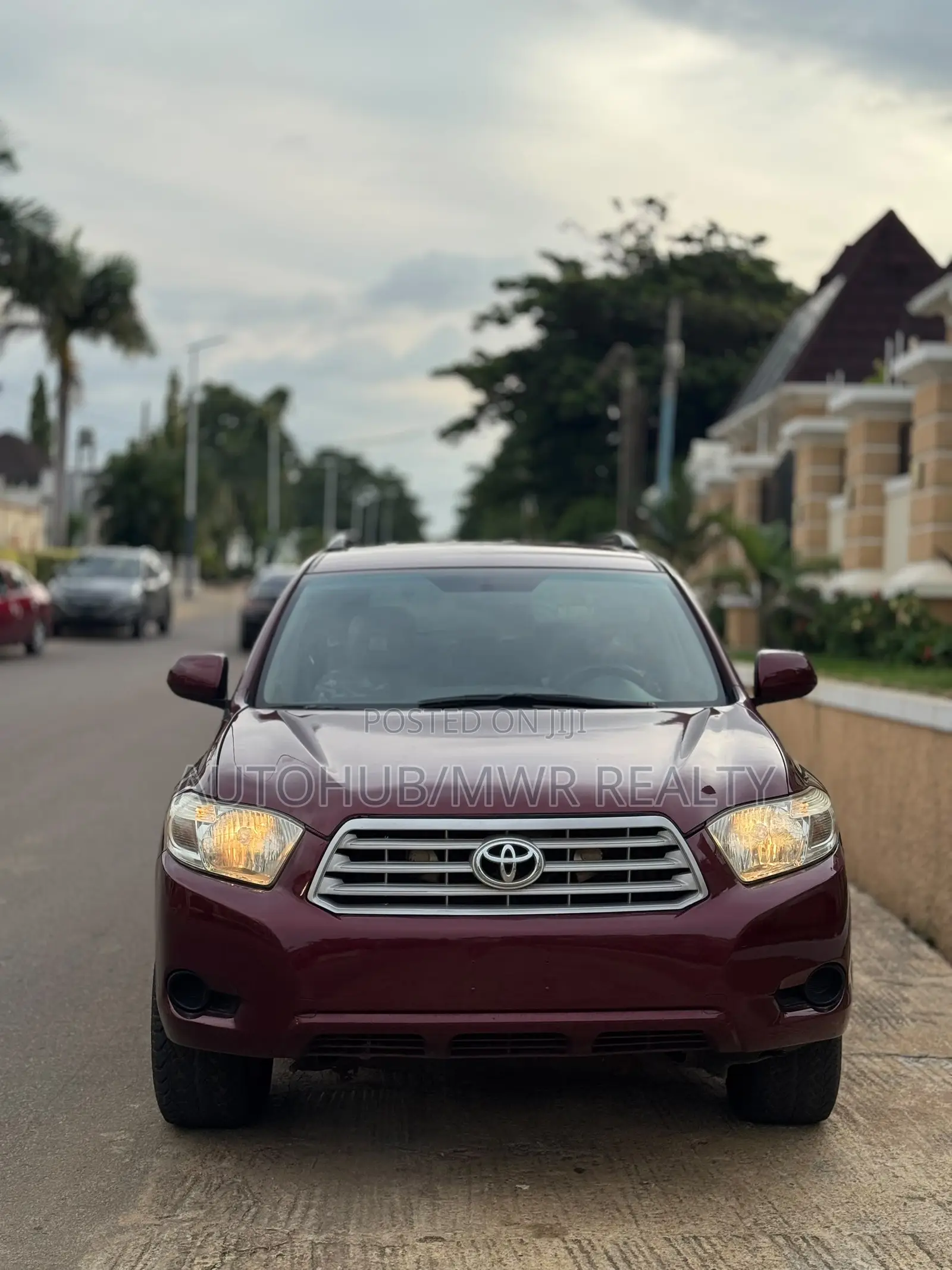 Toyota Highlander 2008 Red