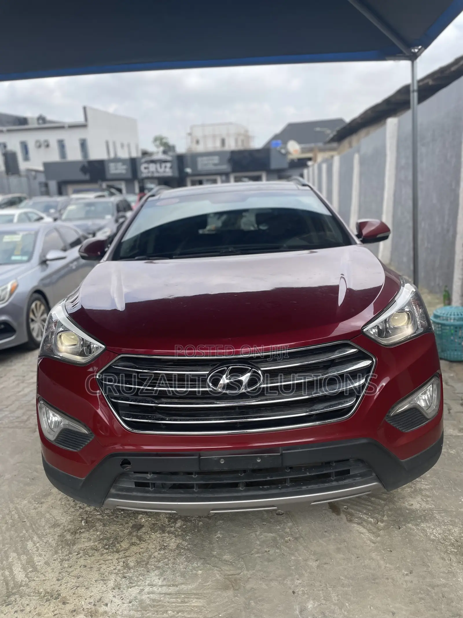 Hyundai Santa Fe 2014 Red