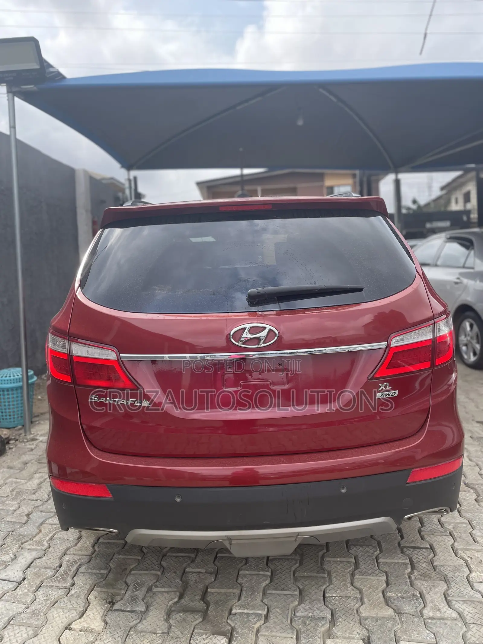 Hyundai Santa Fe 2014 Red