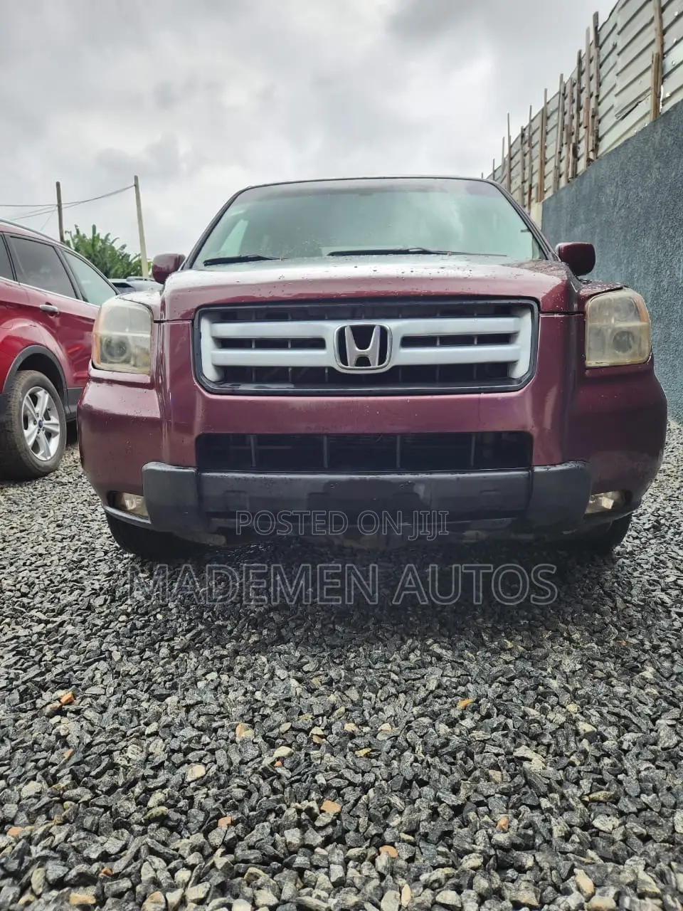 Honda Pilot EX-L 4x4 (3.5L 6cyl 5A) 2008 Red