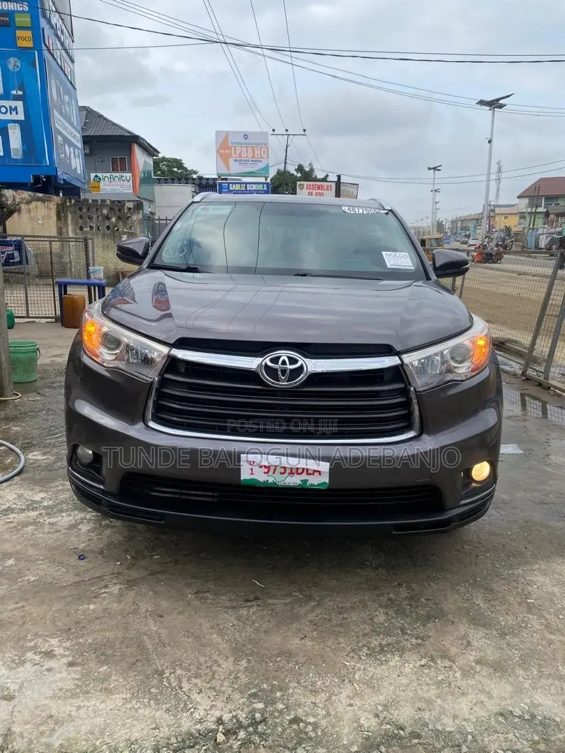 Toyota Highlander 2016 Gray
