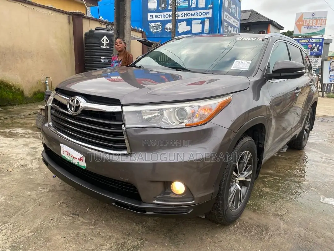 Toyota Highlander 2016 Gray