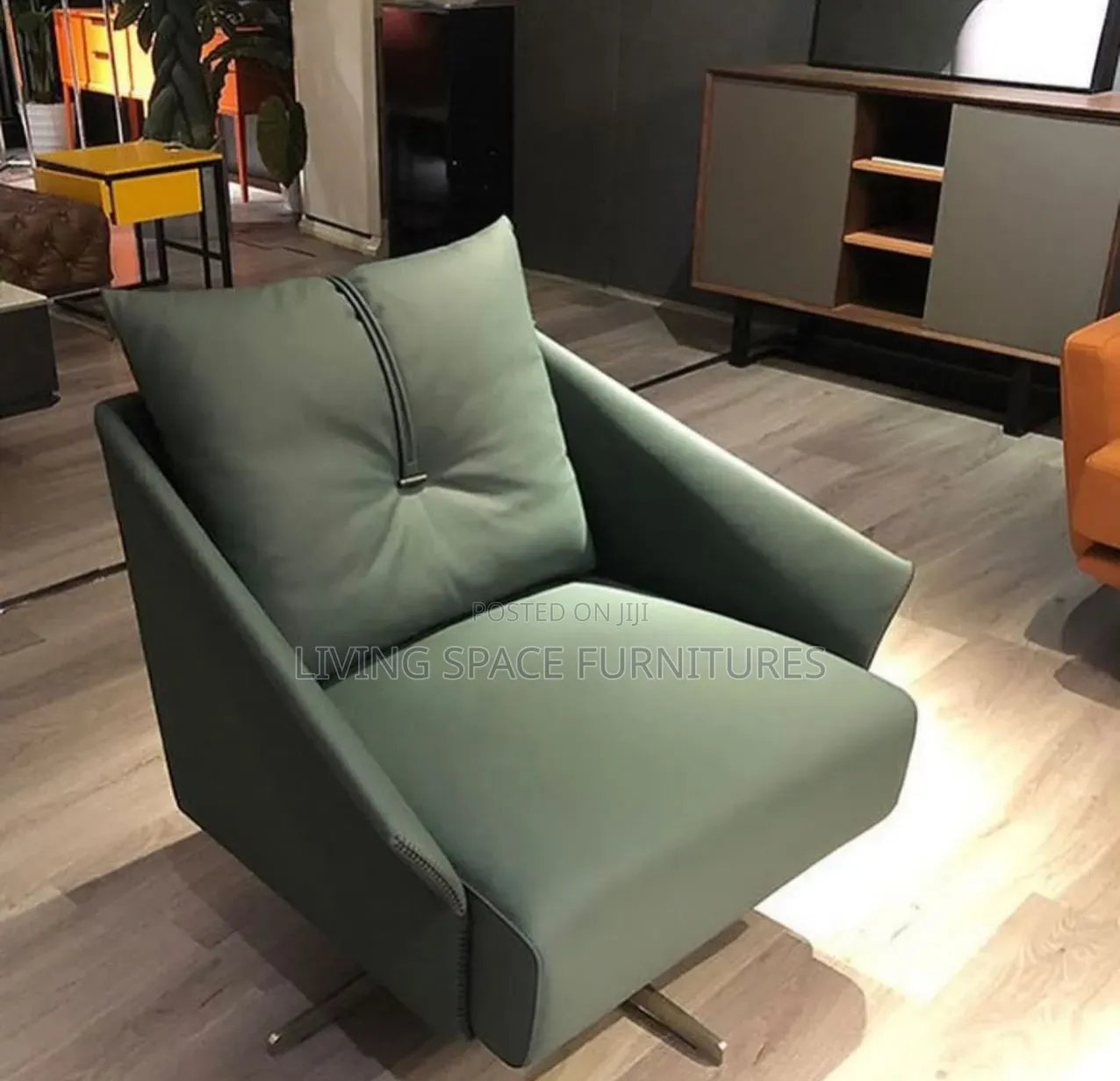 Luxury Accent Leather Chair