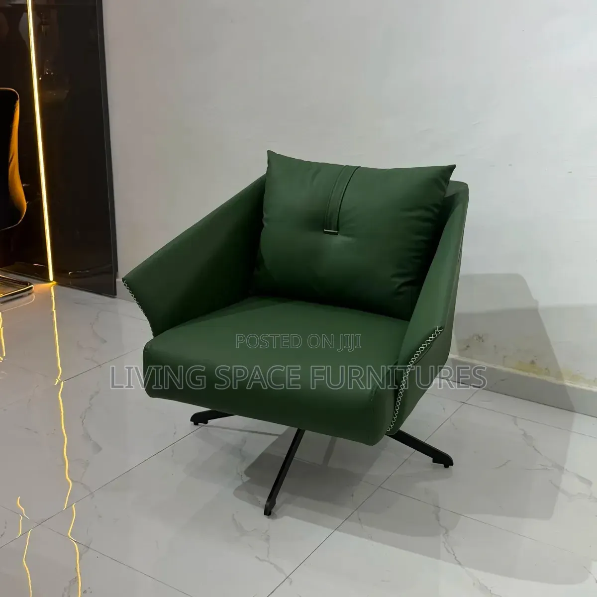 Luxury Accent Leather Chair