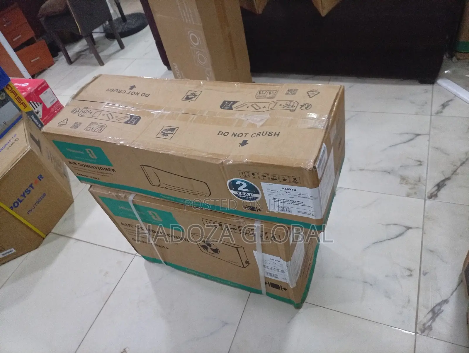 Premium Hisense 1HP AC With Strong Airflow Technology