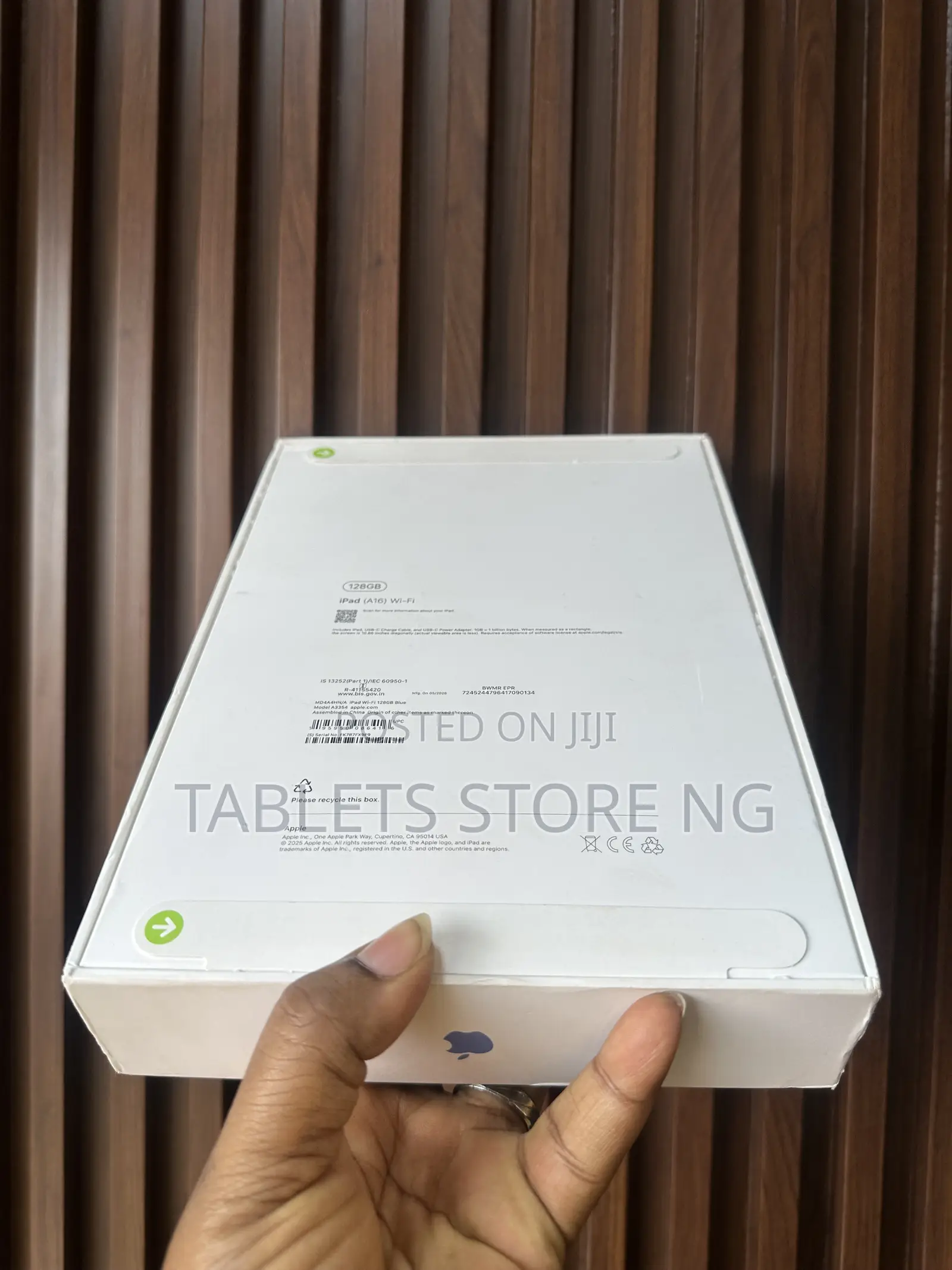 New Apple iPad (2025) 128 GB Blue