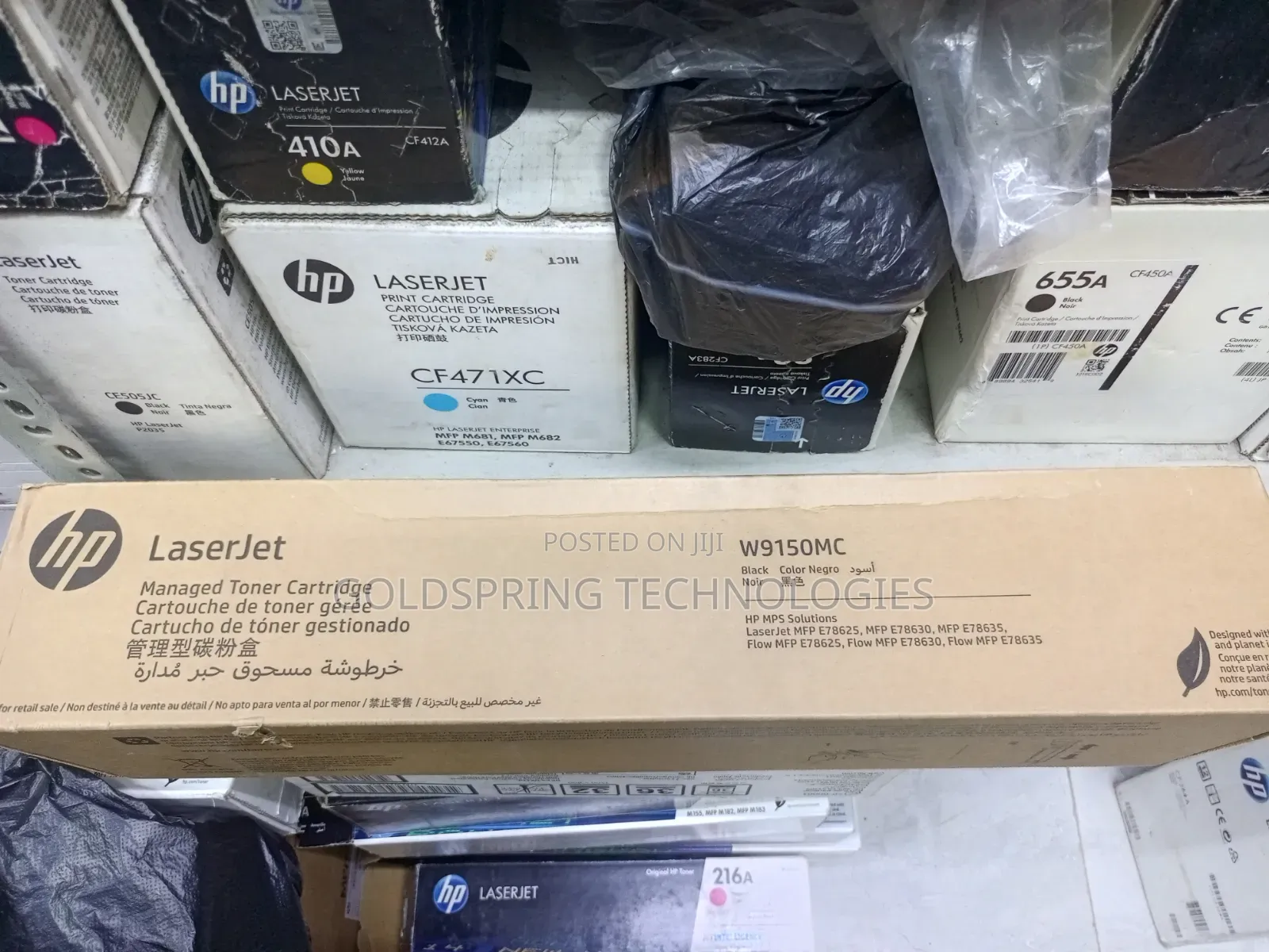 HP W9150MC Black Toner Cartridge