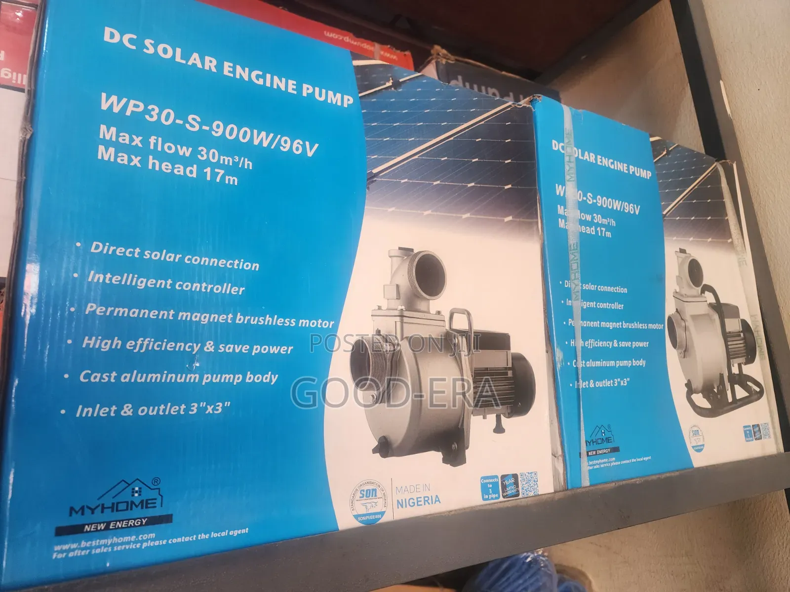 DC 1.5hp Solar Irrigation Pump 3"