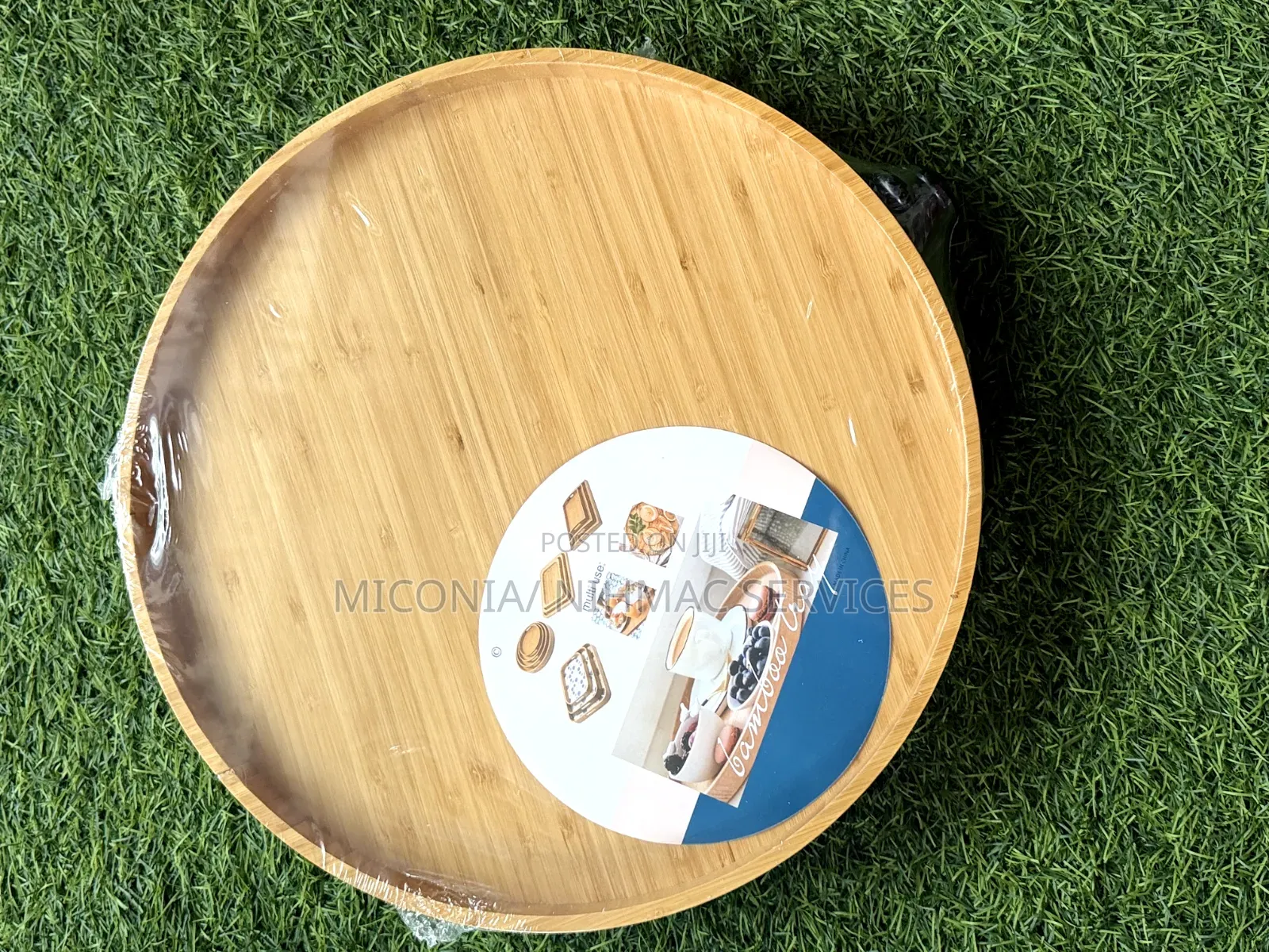 Round Folding Wooden Coffee Table