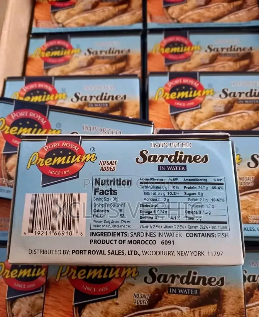 Port Royal Premium Sardines ( Imported Water Based)