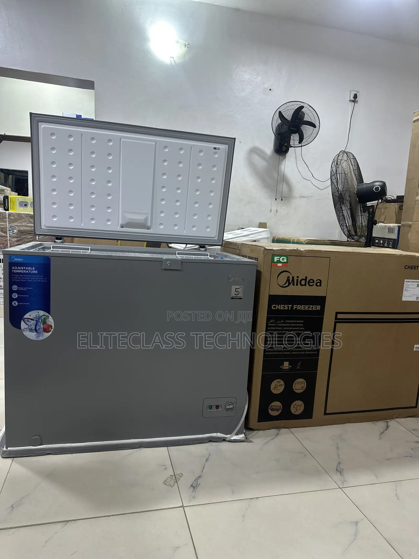 Midea Chest Freezer MDRC34SFZG43