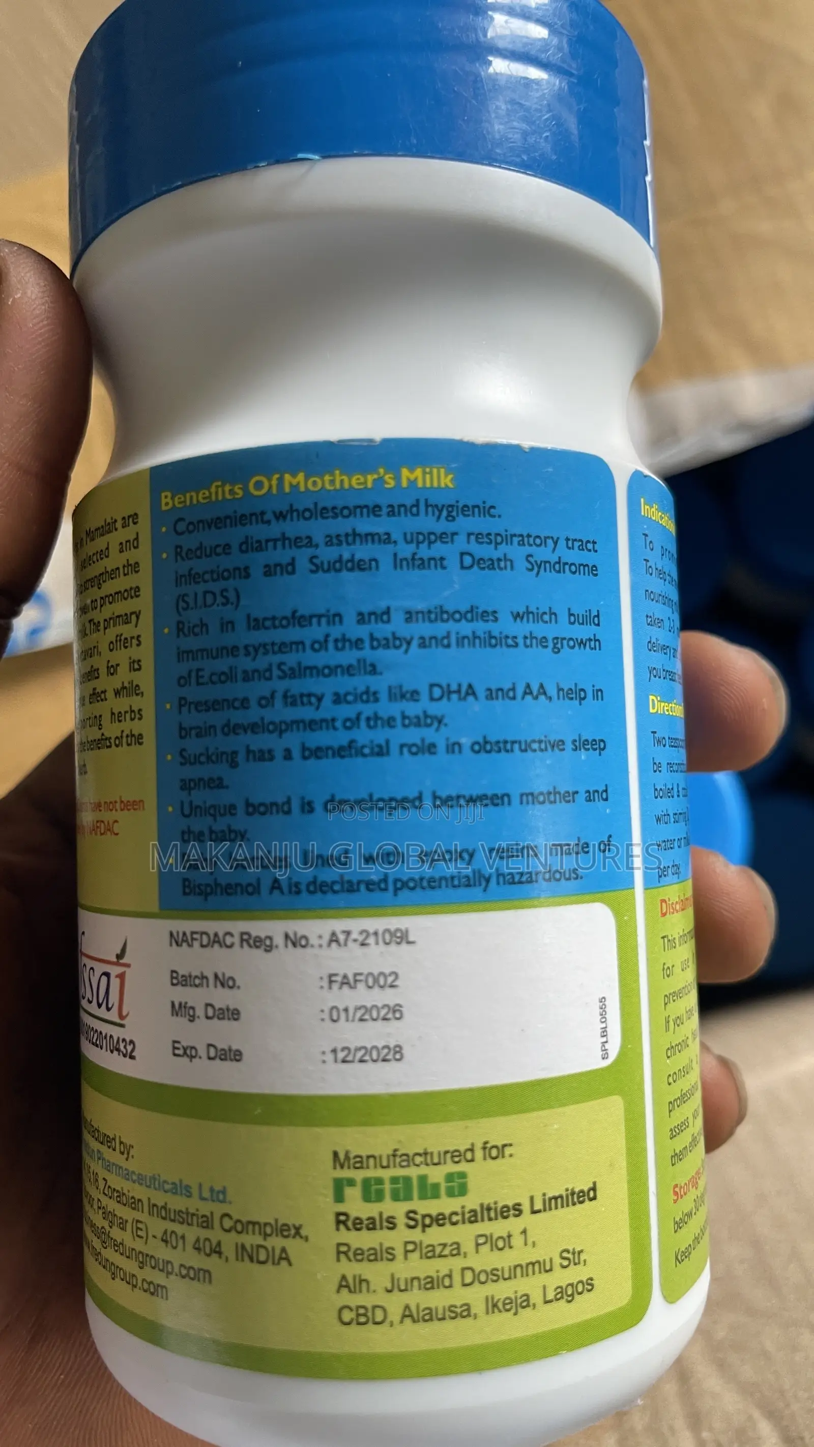 Mamalait Herbal Granules Breastmilk Booster - Chocolate Flavour (250g)
