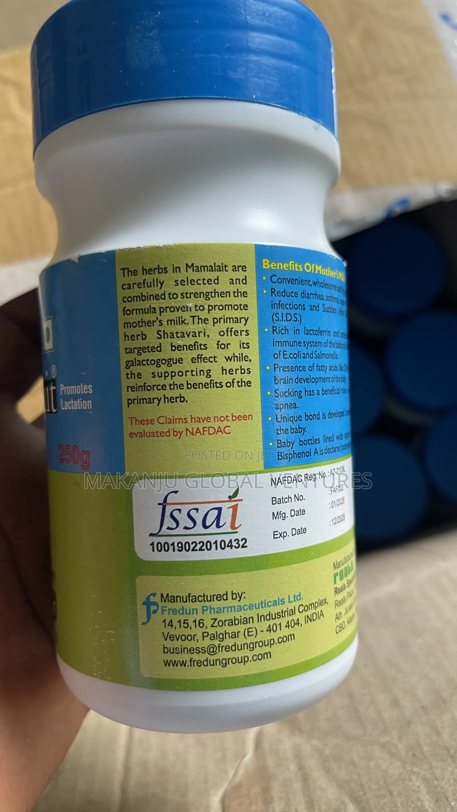 Mamalait Herbal Granules Breastmilk Booster - Chocolate Flavour (250g)