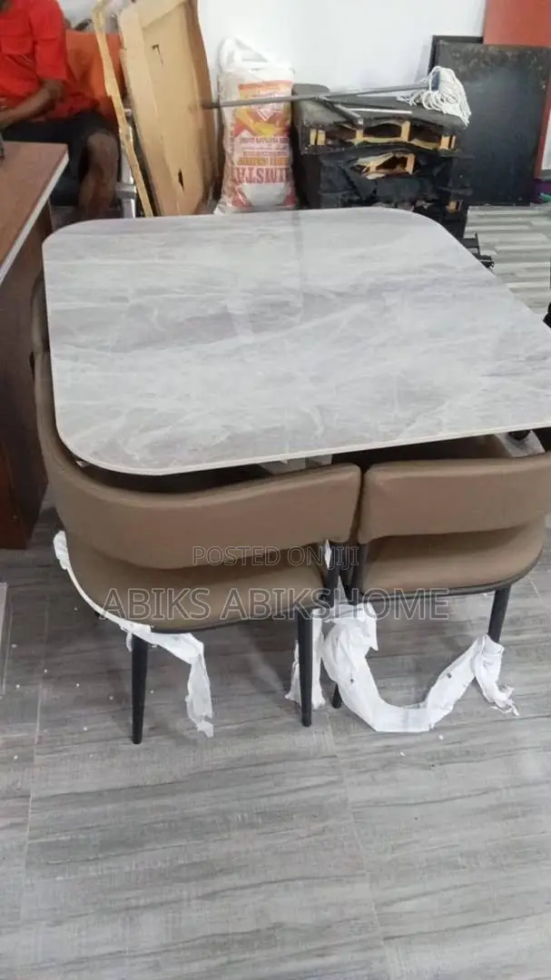 Marble Dining Table Set