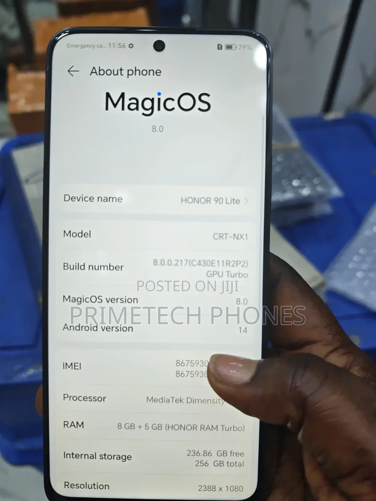 Honor 90 Lite 256 GB Blue